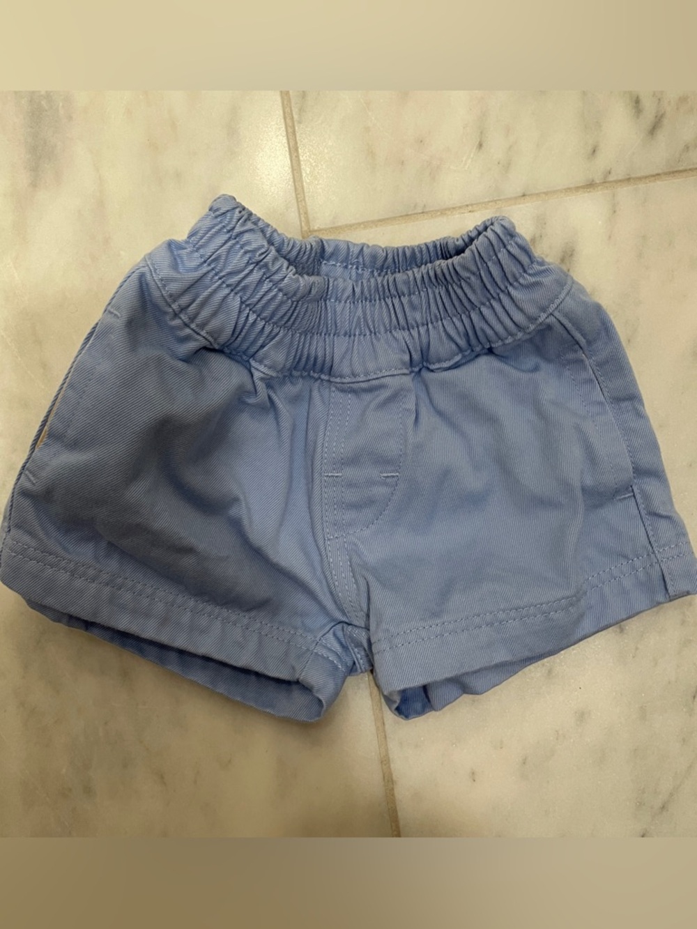 The Beaufort Bonnet Company Sky Blue Sheffield Shorts Size 0-3 months